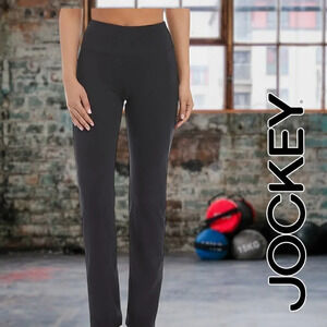 Jockey | Ladies' Premium Pocket Yoga Pant | Black | NWT